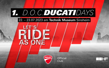 D.O.C Ducati Days in Sinsheim am 22. - 23. Juli 2023