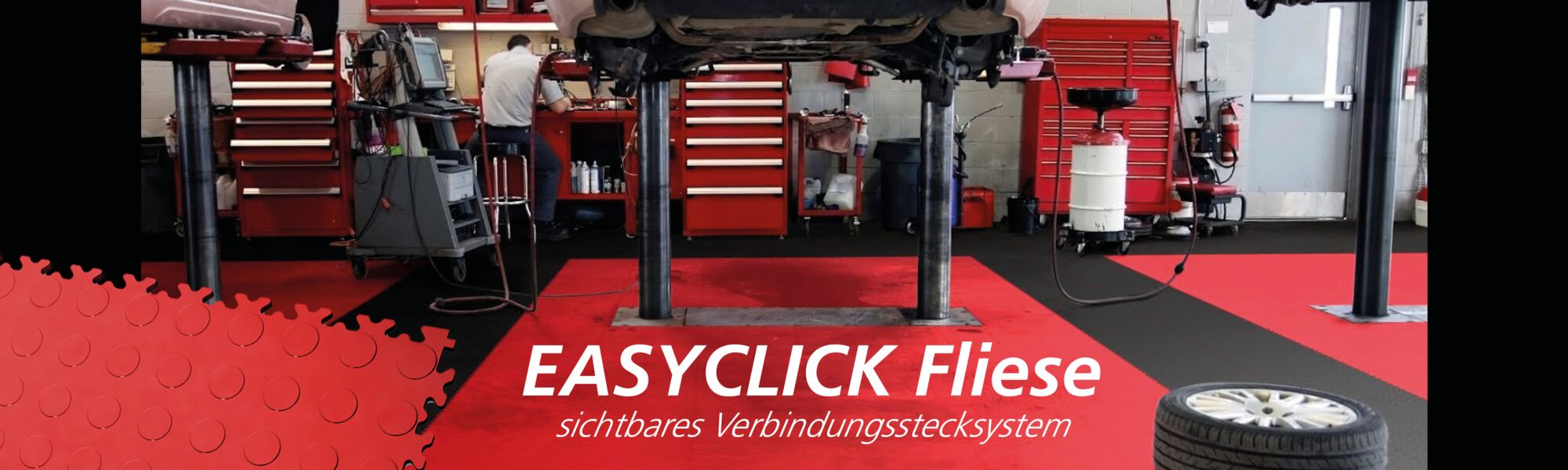 Fortelock PVC Bodenfliesen Easyclick