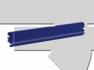 Fortelock PVC-Vinyl Sockelleiste