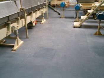 Lebensmittelindustrie mit Fortelock Industry Graphit und Blau