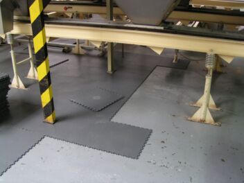 Lebensmittelindustrie mit Fortelock Industry Graphit und Blau