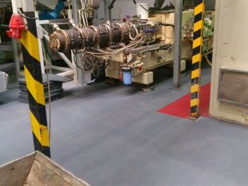 Lebensmittelindustrie mit Fortelock Industry Graphit und Blau