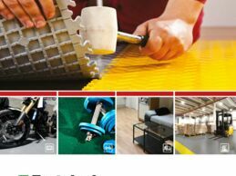 Fortelock® Flyer  Verankerte Vinylfliesen zum losen  Verlegen