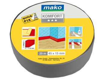 Weich-Sockelleiste dunkelgrau